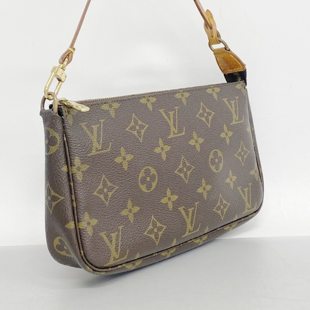 Louis Vuitton Pouch Monogram Pochette Accessoires M51980 Brown Women's - Picture 2 of 10